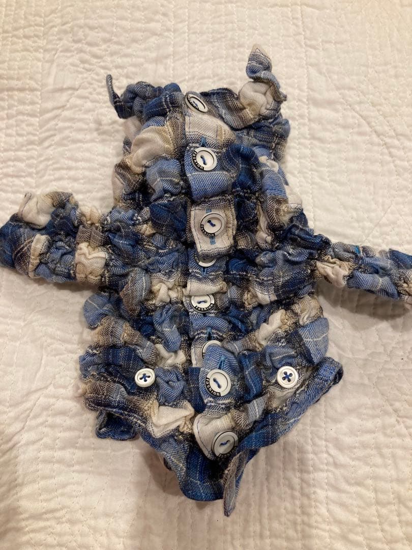 レア　アトリエジジ　シャーリング加工 長袖シャツ