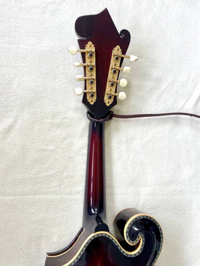 美しき謎のマンドリン　サンバースト マンドリン本体　インレイ装飾