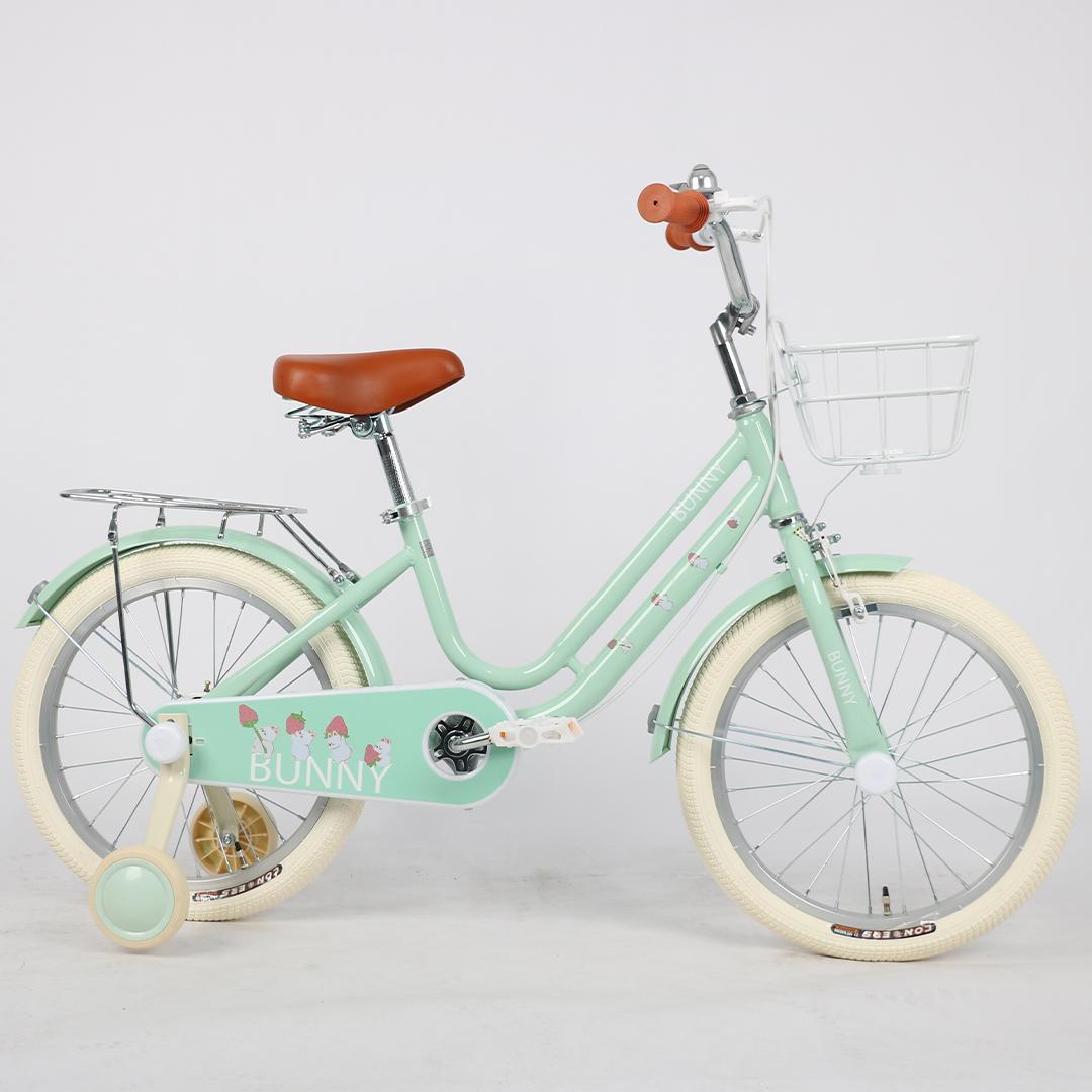 【値下げ中】子供用自転車 BUNNYデザイン 18インチ GREEN