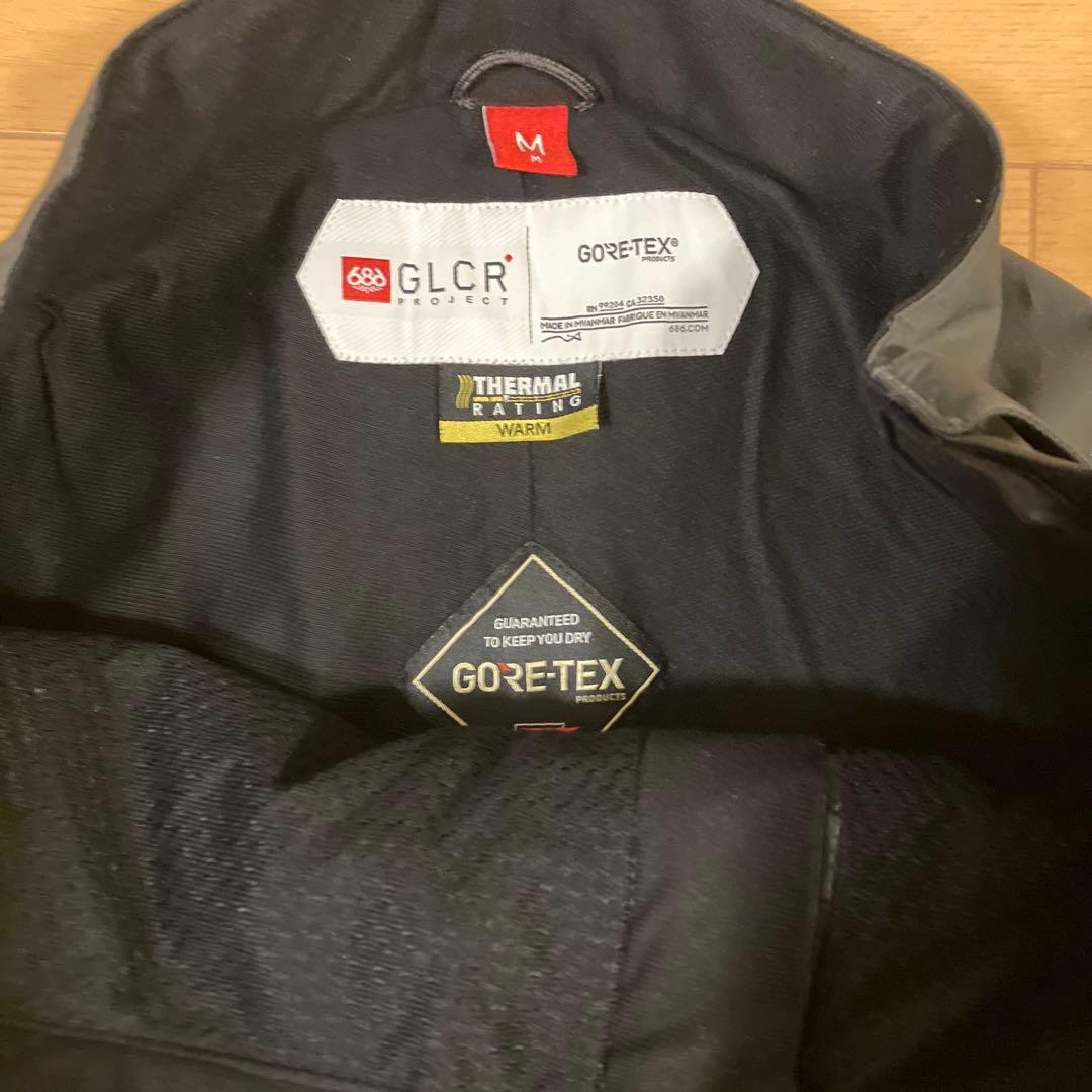 【686 GORE-TEX GLCR】チャコールグレー スノーボードパンツ