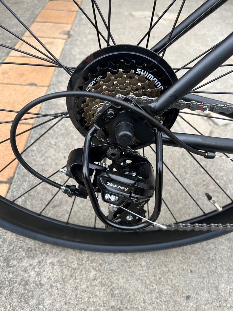 【新車】　クロスバイク　backpacker. マットブラック