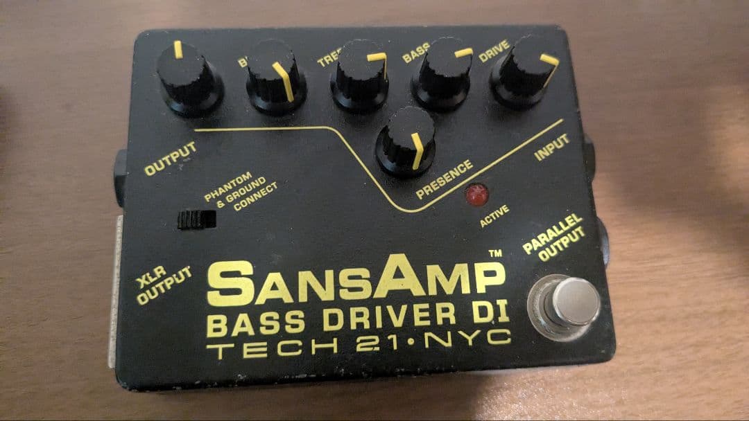 sansamp bass d 初期型