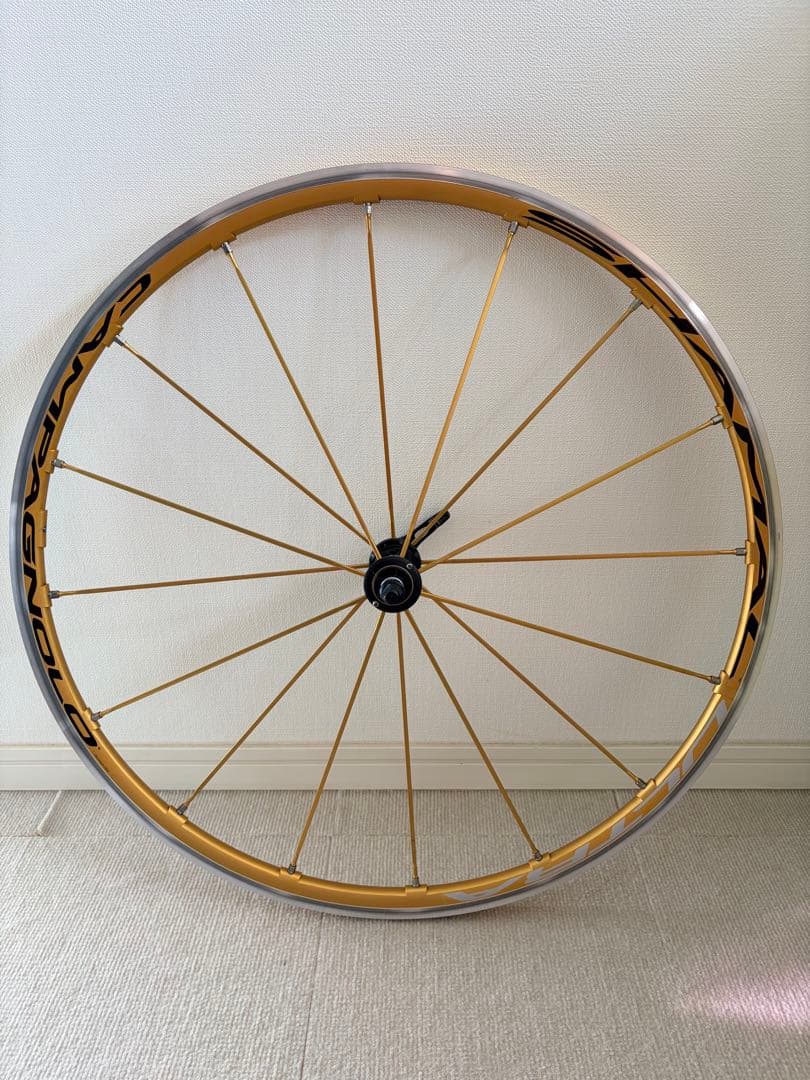 Campagnolo シャマルウルトラ ゴールド カンパ チューブラー