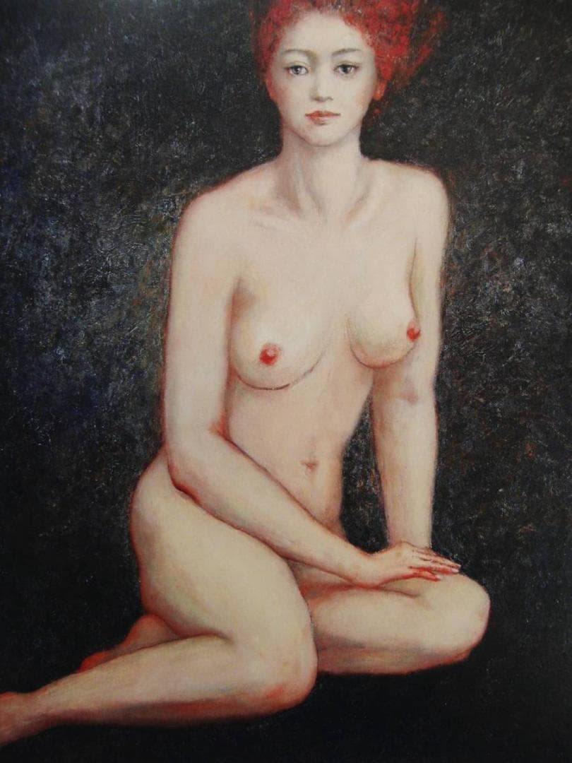 設和 幹「倫」希少画集より、状態良好、新品高級額装付