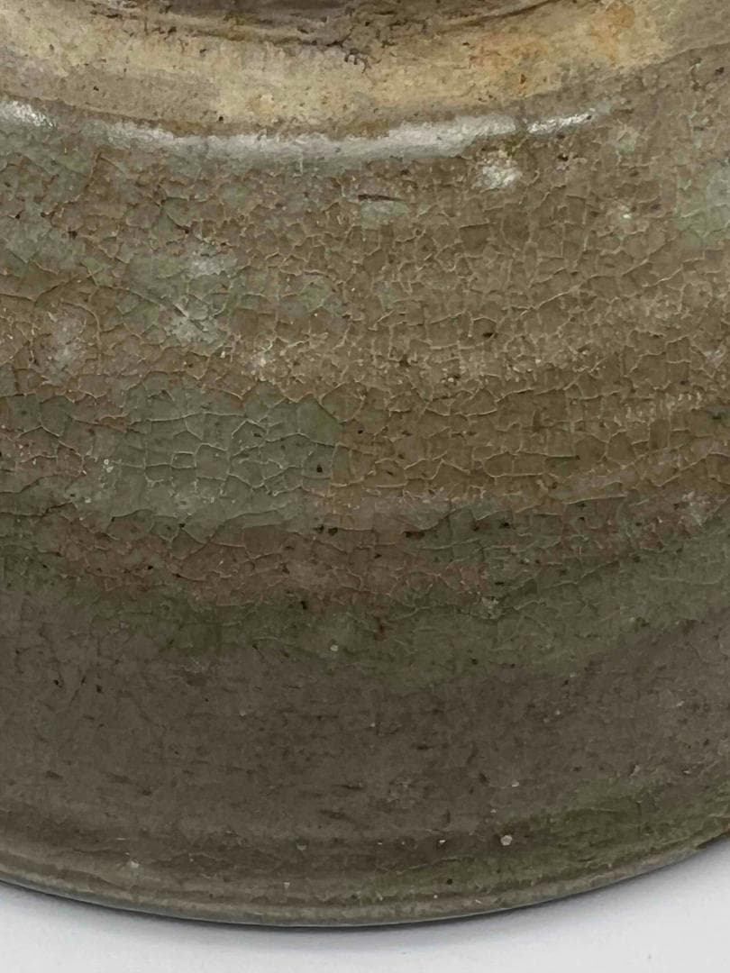 宋時代　青磁　越窯刻字碗　【祿祿】茶鉢　唐物　古賞物　時代物(D-13)