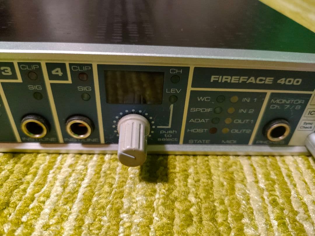Fireface 400　RME　オーディオインターフェース