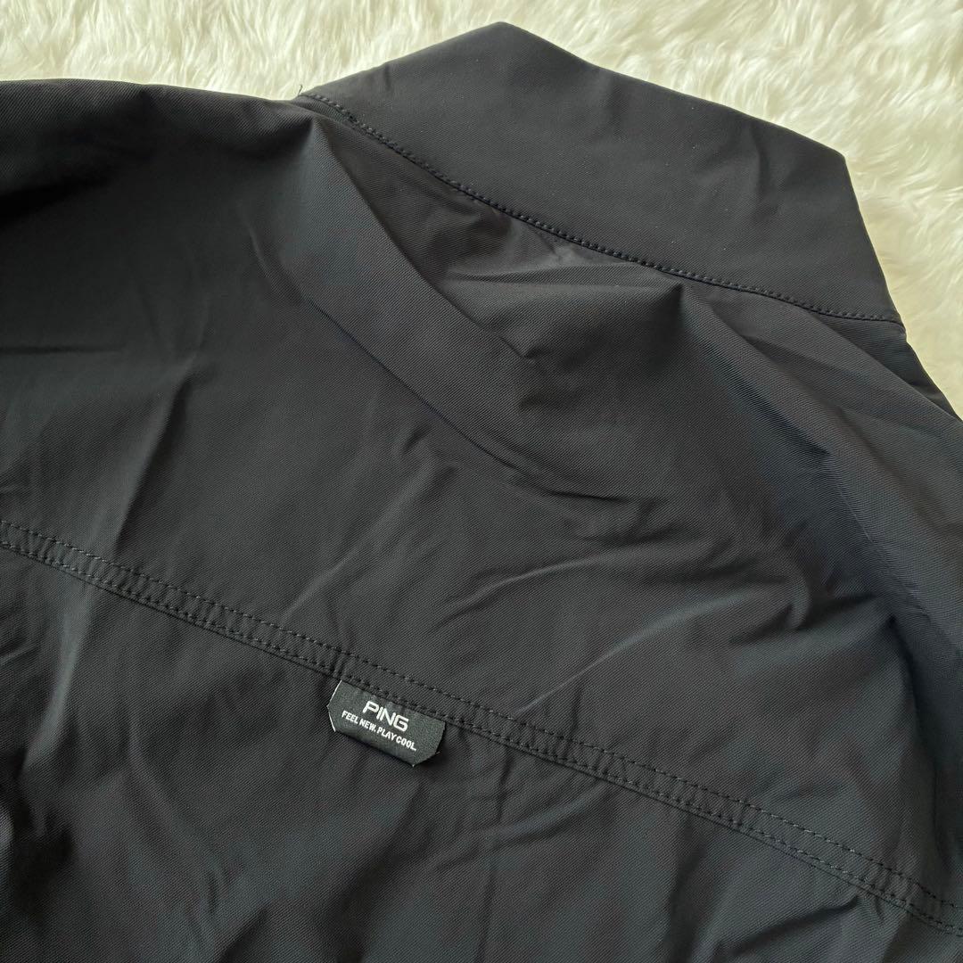 美品・XL✨PING MA-1タイプ　ゴルフブルゾン　ジャケット　内側メッシュ