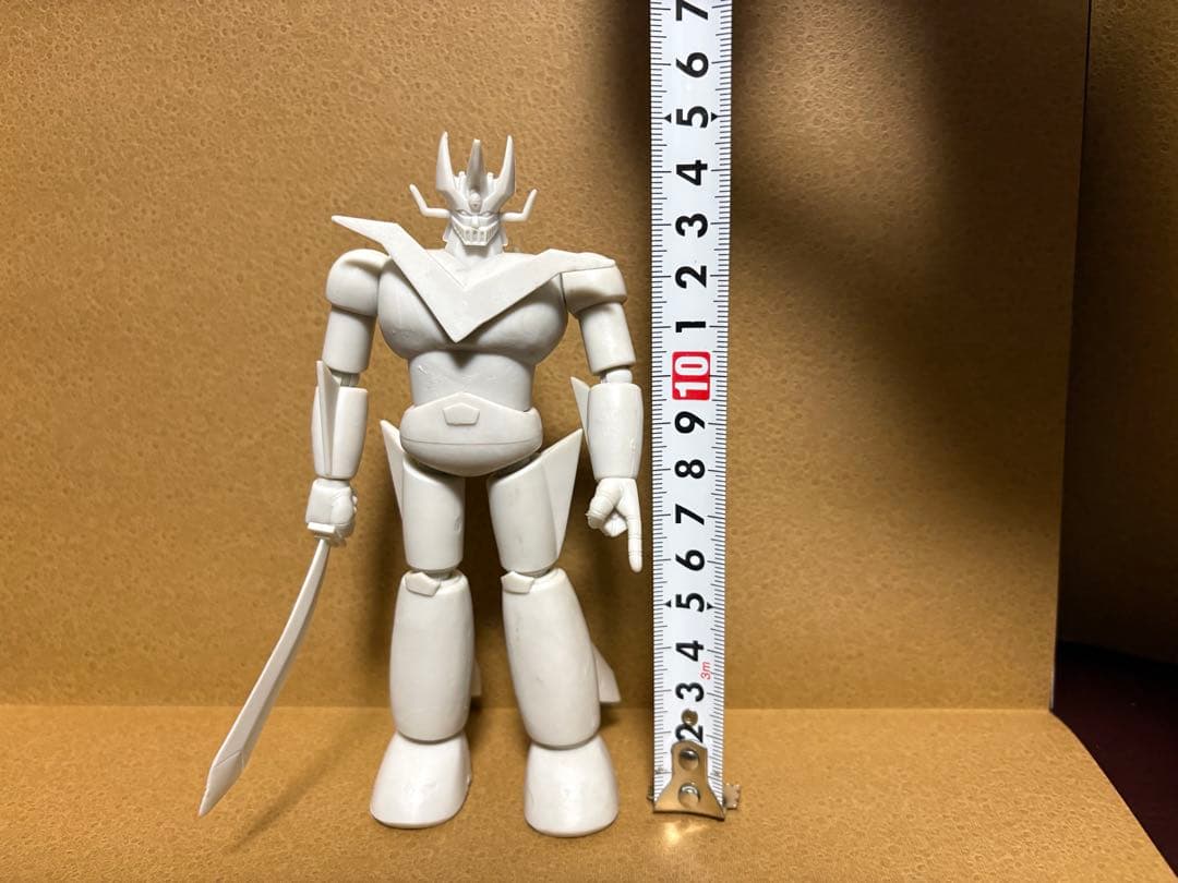 【当時物】激レア グレートマジンガー 未塗装白原型＆彩色済みソフビ 3体セット