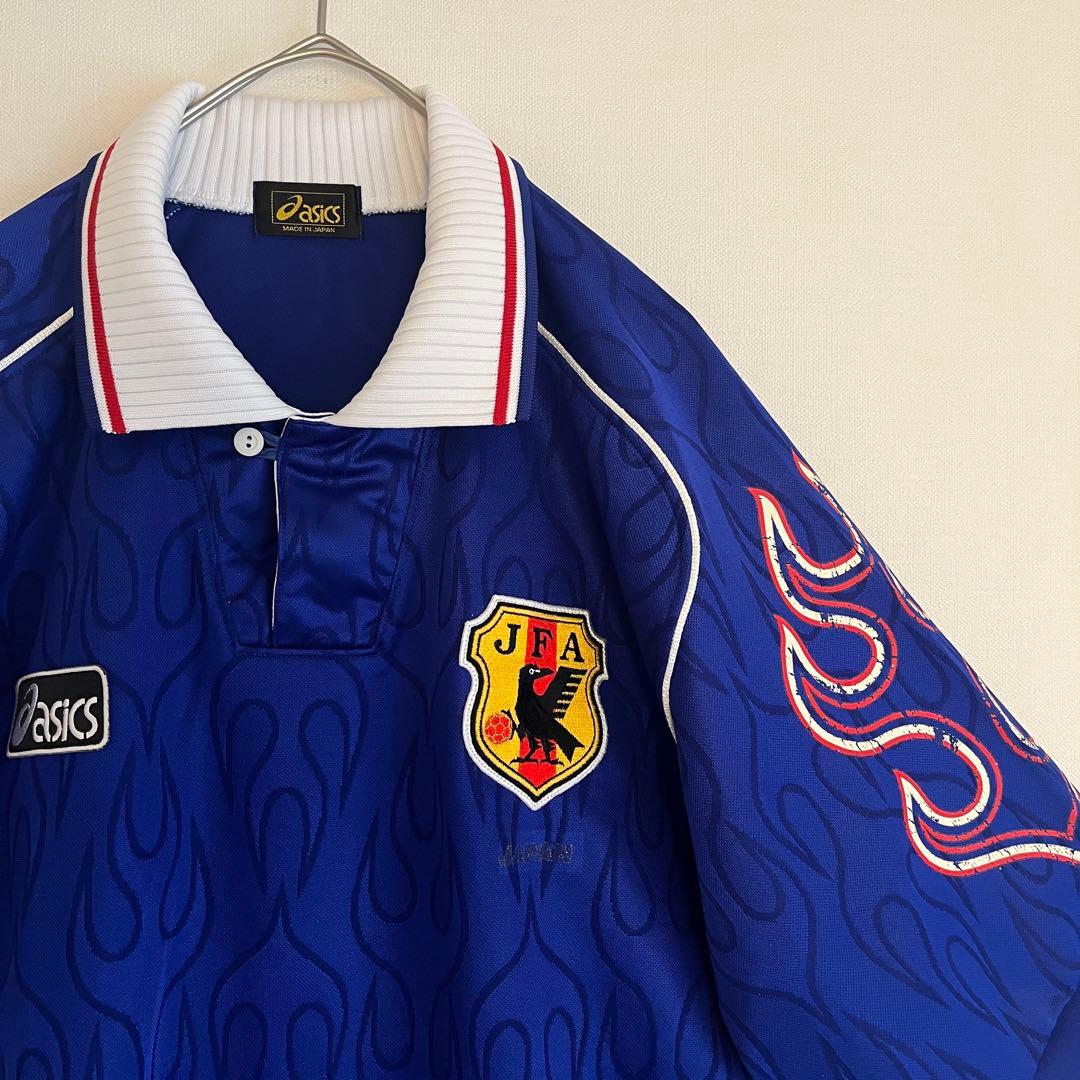 【超レア◆ワールドカップフランス'98◆美品】サッカー日本代表ユニフォーム◆M◆