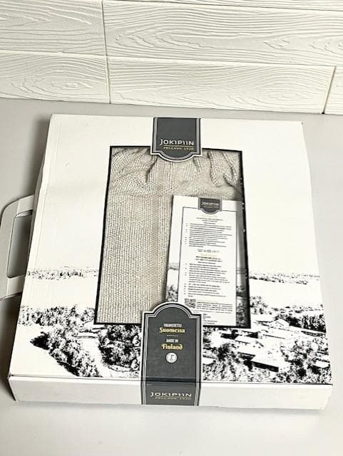 展示未使用品 正規品 HARVIA メンズ用 麻布ラップタオル サウナ腰巻タオル