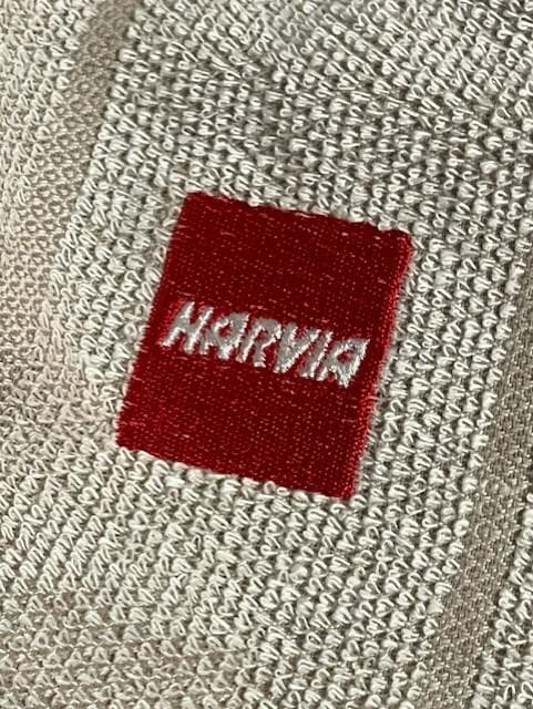 展示未使用品 正規品 HARVIA メンズ用 麻布ラップタオル サウナ腰巻タオル