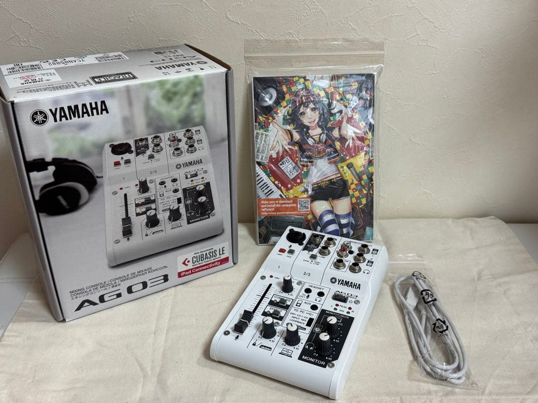 『テネシー』YAMAHA AG03 オーディオインターフェイス