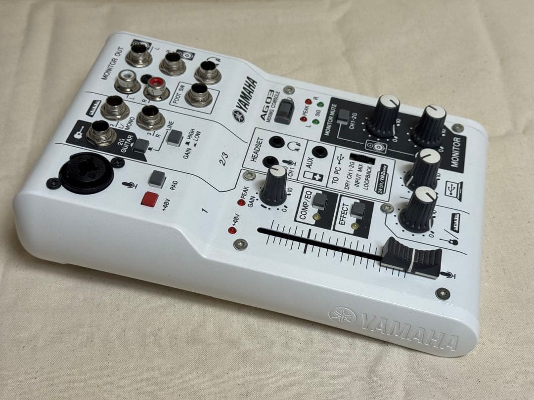 『テネシー』YAMAHA AG03 オーディオインターフェイス