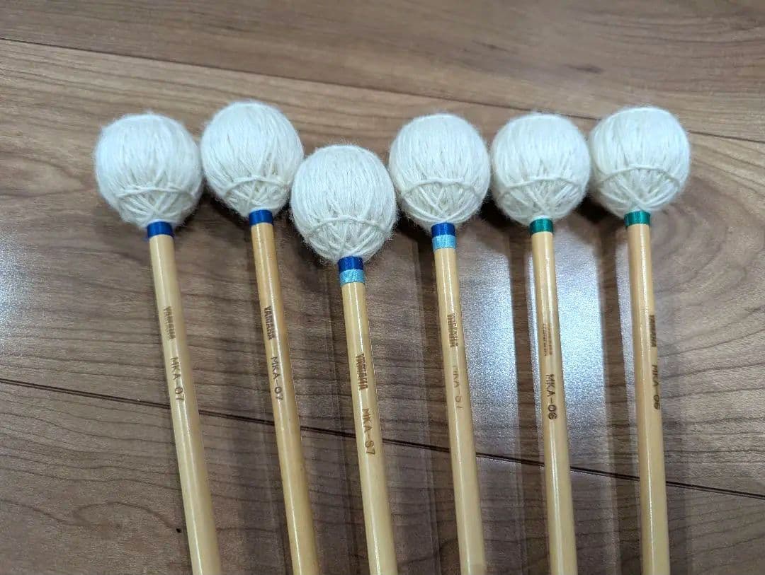 【値引きしました！】マリンバ用　マレットセット　ケース付