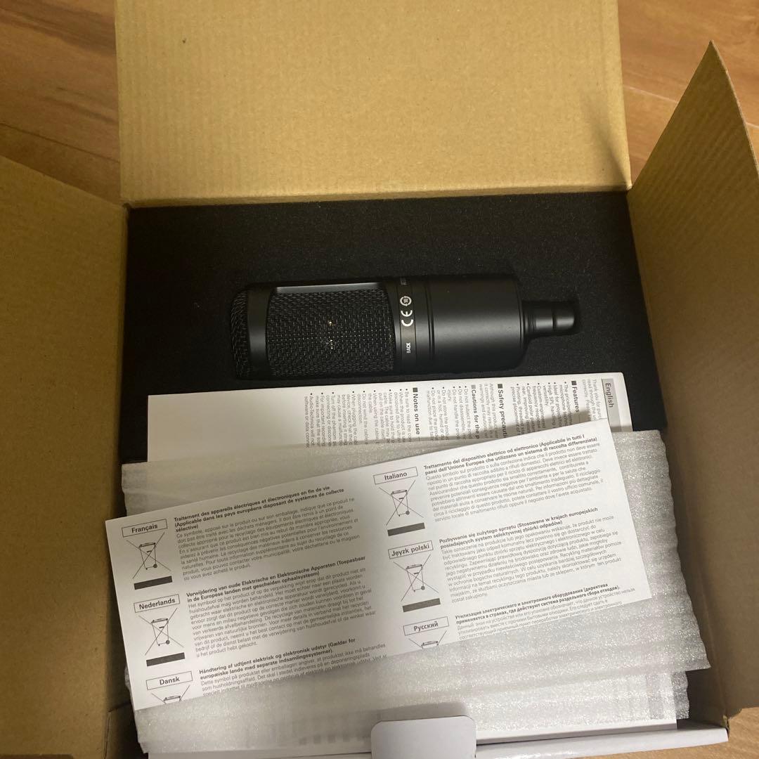 audio-technicaAT2020 コンデンサーマイク オーディオテクニカ