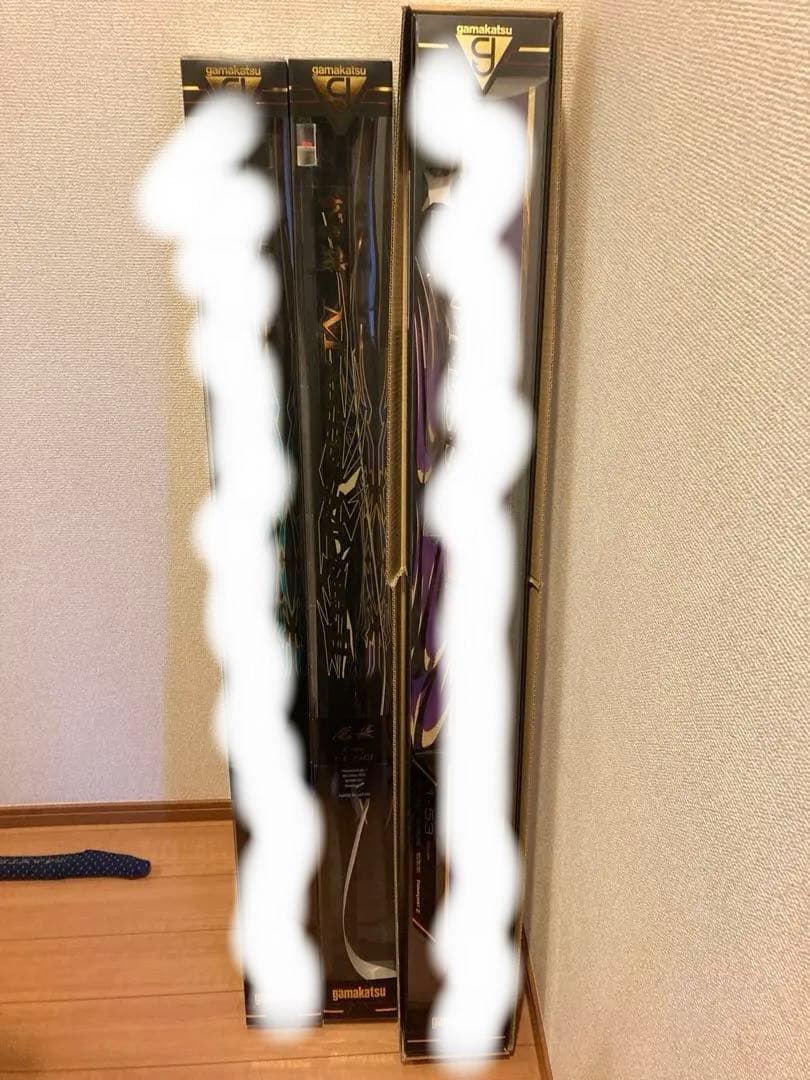 【送料込み】がまかつ　がま磯　磯竿2本　マスターモデル尾長　アテンダー2