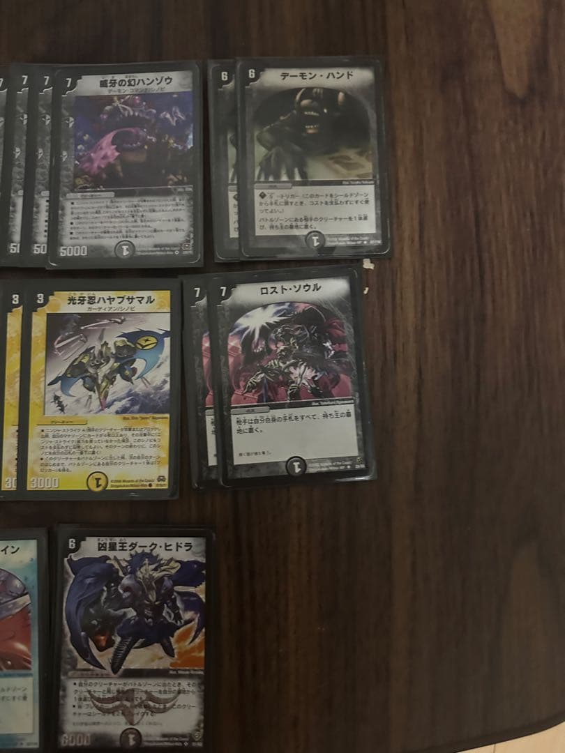 シノビドルゲーザ 旧枠初期版統一 黒無地スリーブ付き