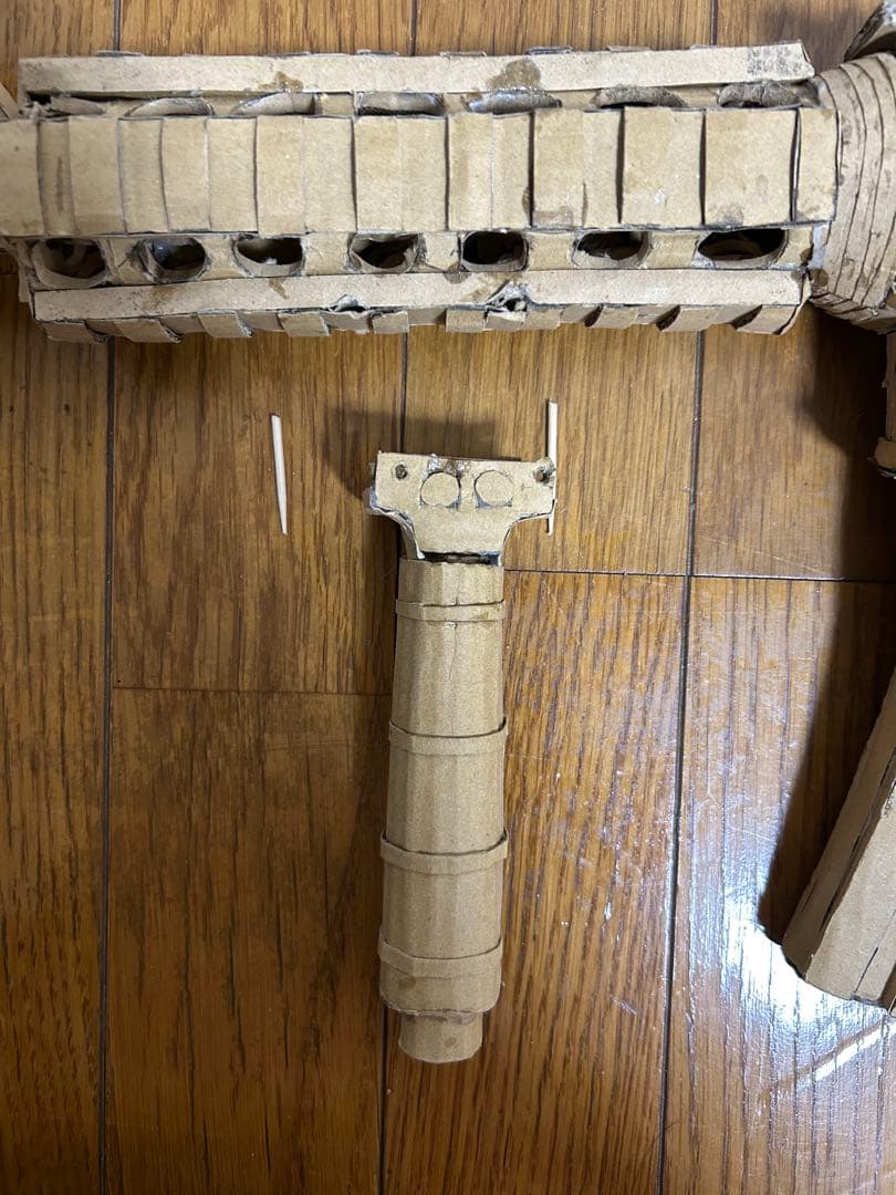 M4A1 ダンボールアート 可動 パーツ取り外し可能
