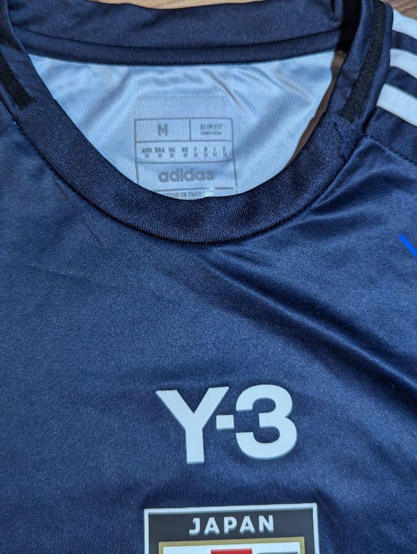 Y-3 日本代表 ジャージ Mサイズ 青/黒　美品！