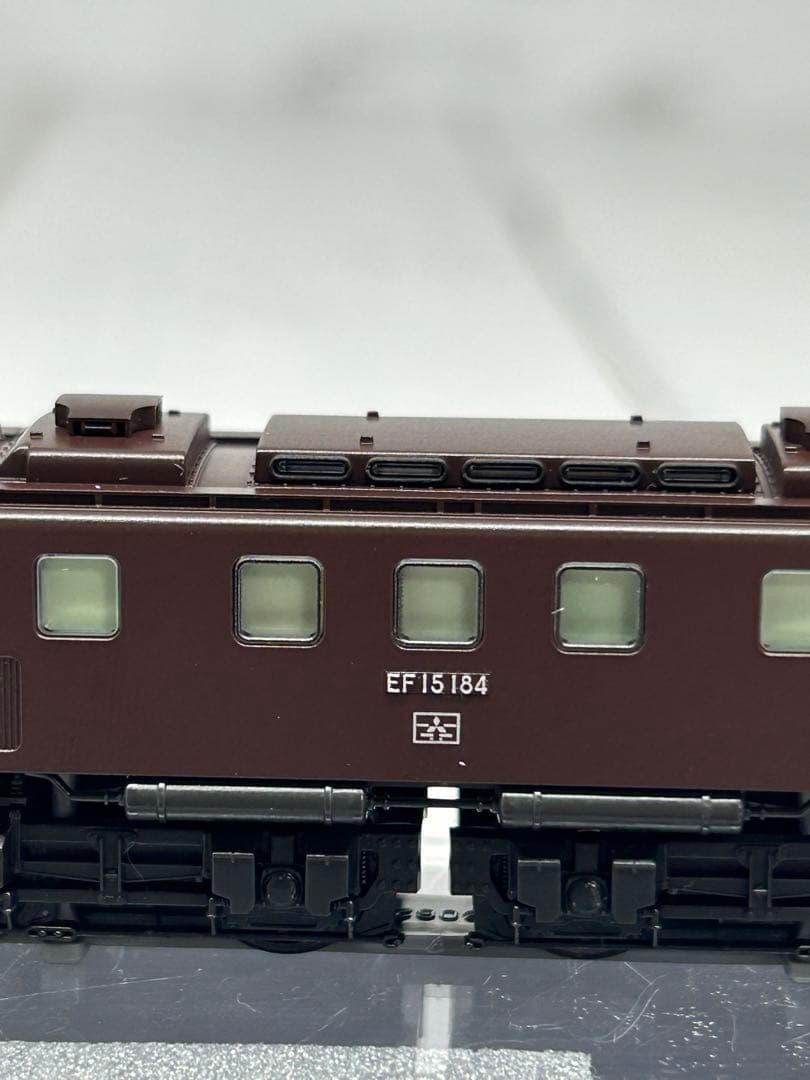 KATO 京都駅店特製品 電気機関車 EF15形184号機 高崎第二機関区