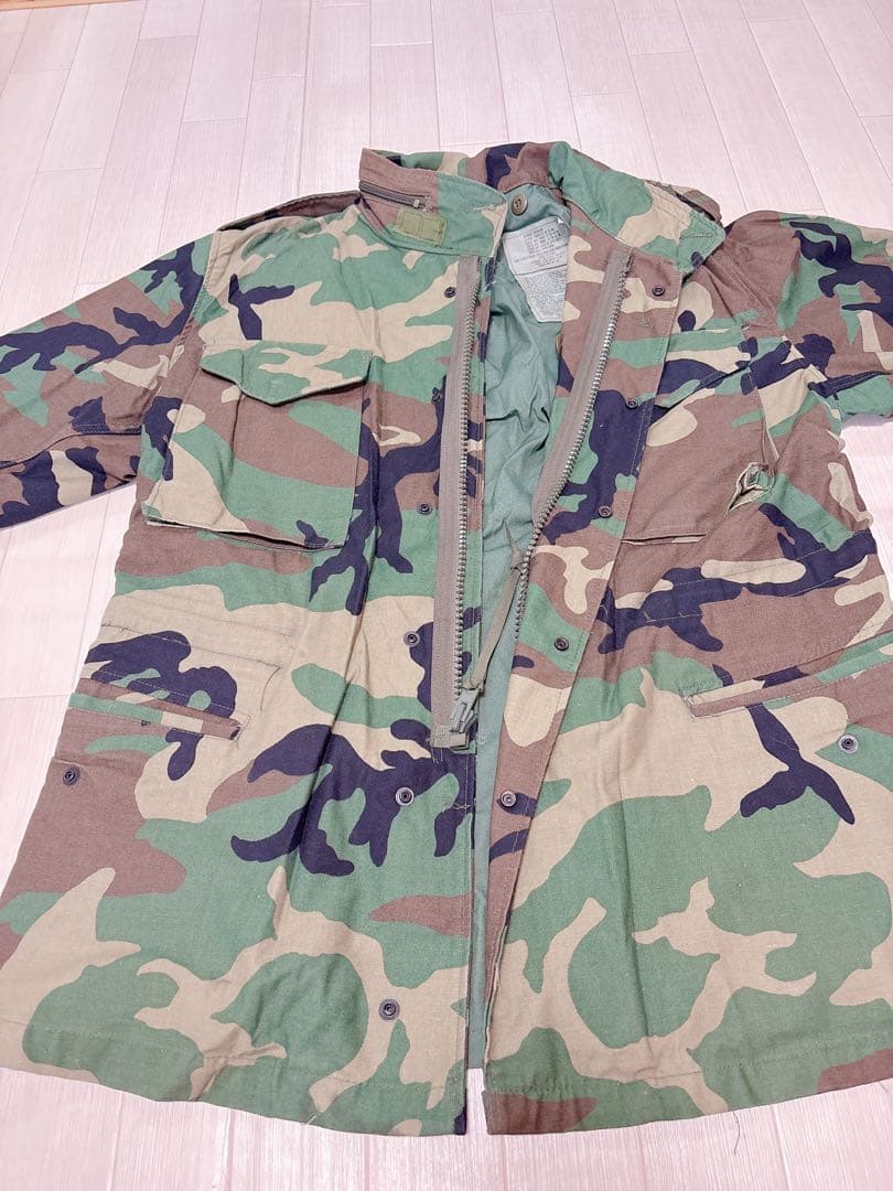 米軍ウッドランド迷彩ジャケット Medium Regular