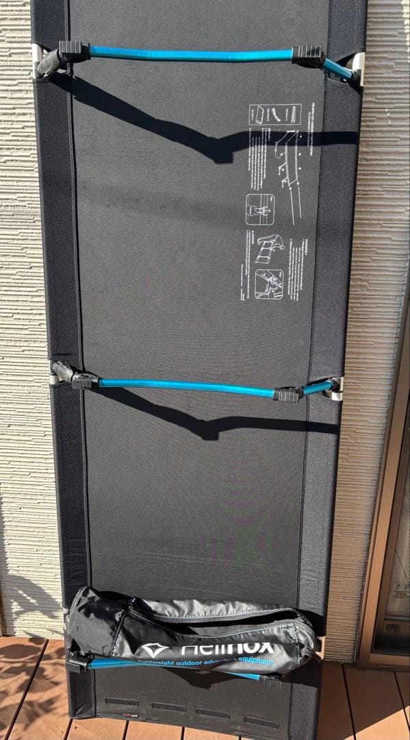 Helinox Cot One ブラック/ブルー