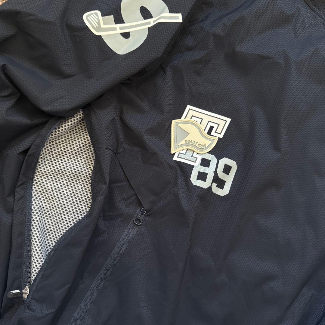 現行モデル　パーリーゲイツ　スニード　L〜XL相当　ジャケット　ブルゾン　紺　白