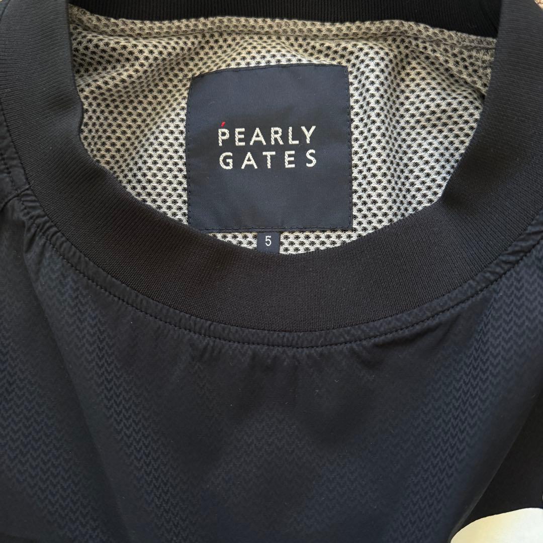 現行モデル　パーリーゲイツ　スニード　L〜XL相当　ジャケット　ブルゾン　紺　白