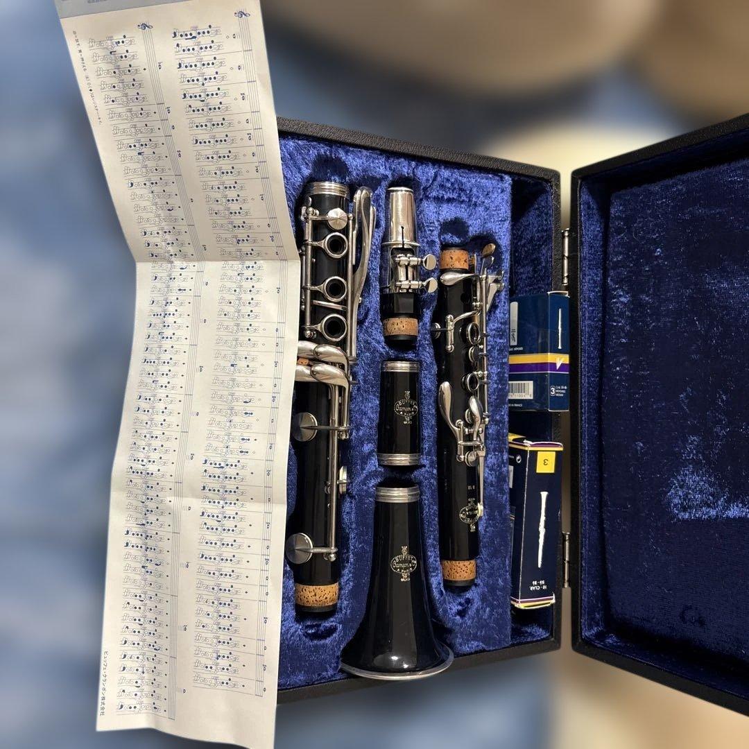 クラリネット本体 プラスチック製 ケース付き