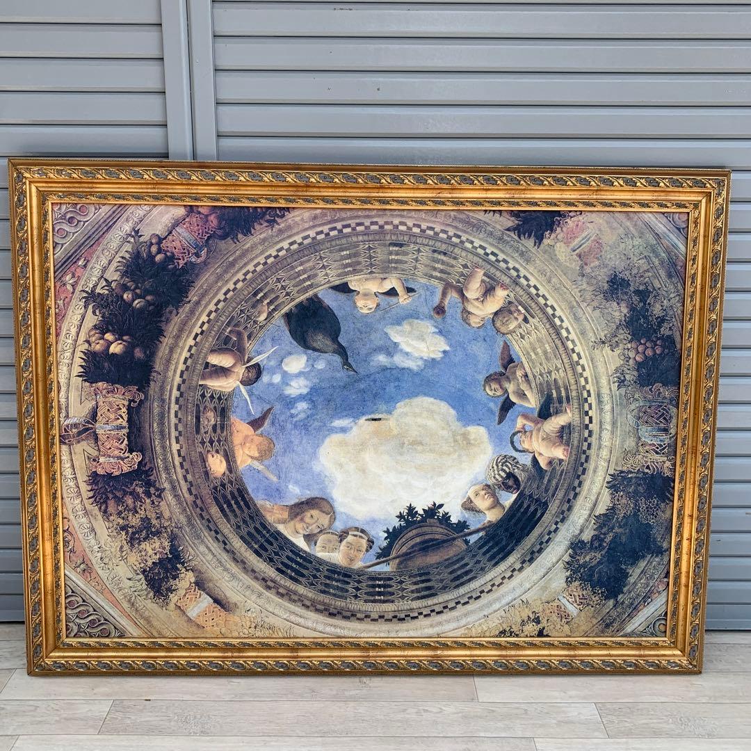 壮大な神々しさ！アンドレア・マンテーニャの天使の井戸 フレスコ画