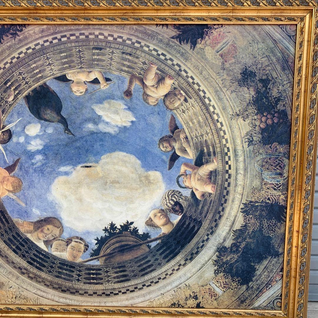 壮大な神々しさ！アンドレア・マンテーニャの天使の井戸 フレスコ画