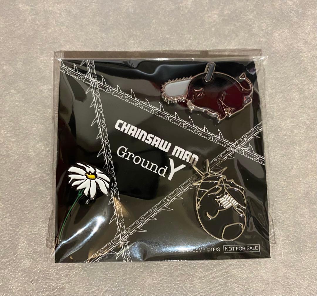 【新品未開封】ground y チェンソーマン　レゼ　ノベルティ　ピンバッジ