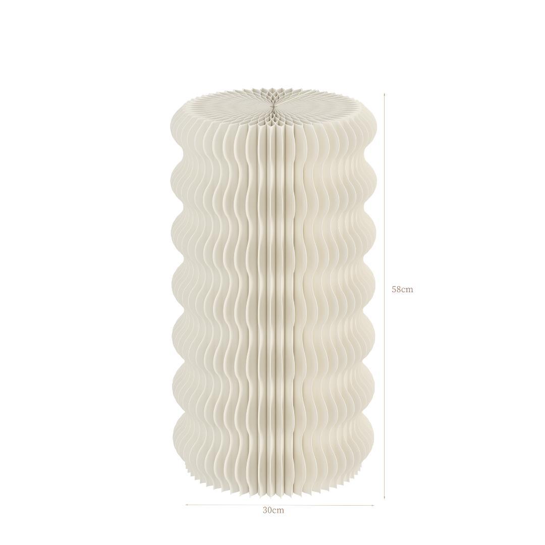 ディスプレイスタンド高さ58㎝直径30cm展示台 陳列台組立不要 展示会イベント