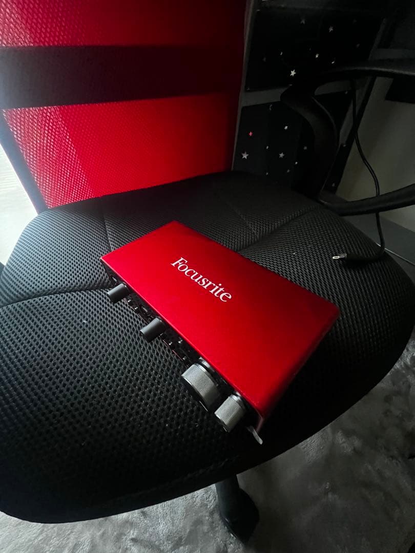 ヘッドフォン・マイク・Focusriteオーディオインターフェースセット