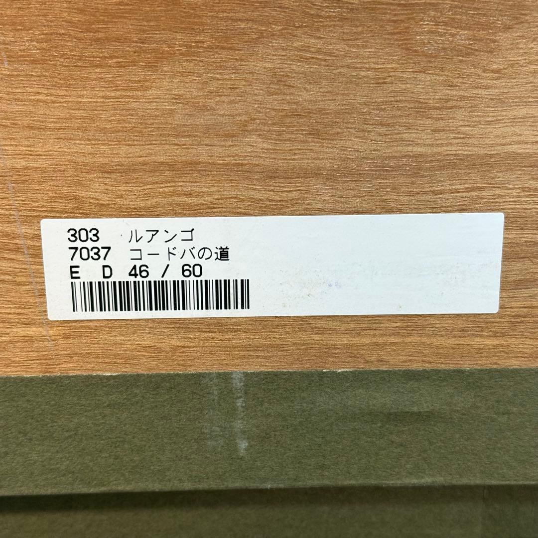 H112KZ15d 真作保証 サインあり アルド ルアンゴ コードバの道