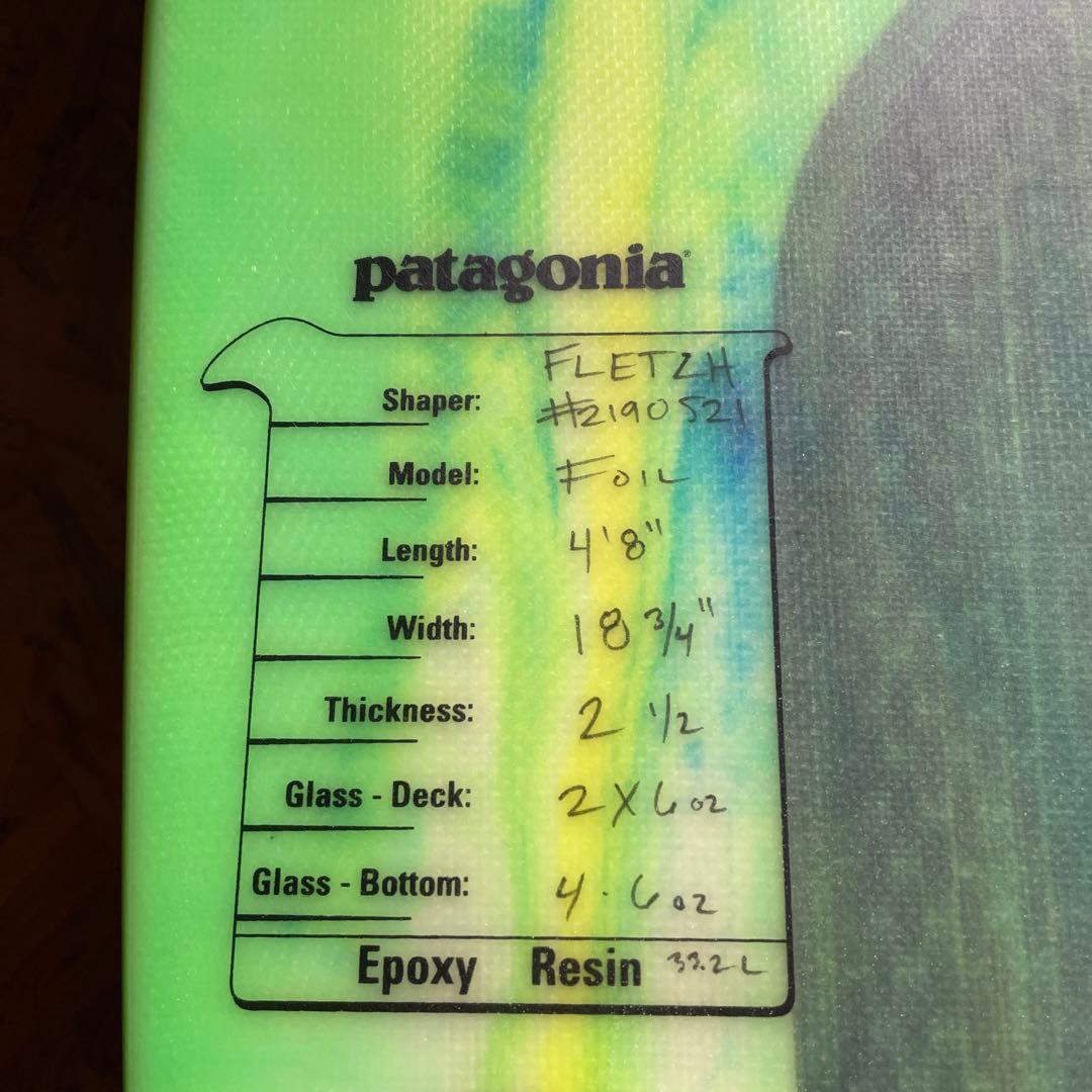パタゴニア フォイルサーフボード GRASSHOPPER フルデッキパット