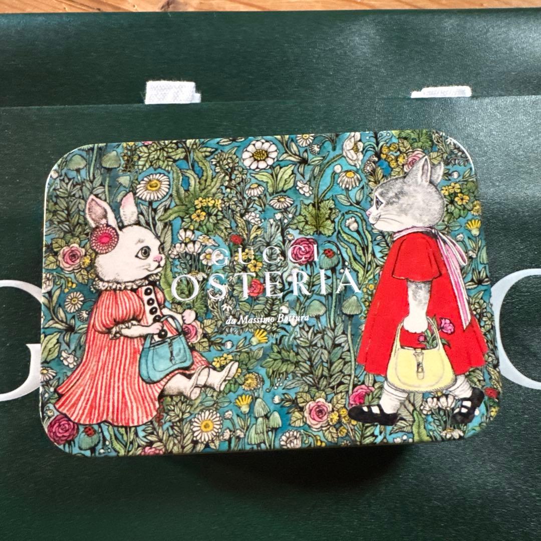 GUCCI OSTERIA ヒグチユウコ クッキー缶　新品