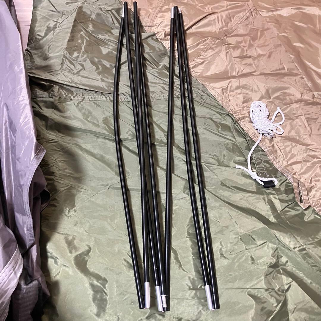 DOD ザワンタッチテントM インナーテント　デュオ　親子　春夏キャンプ　3人