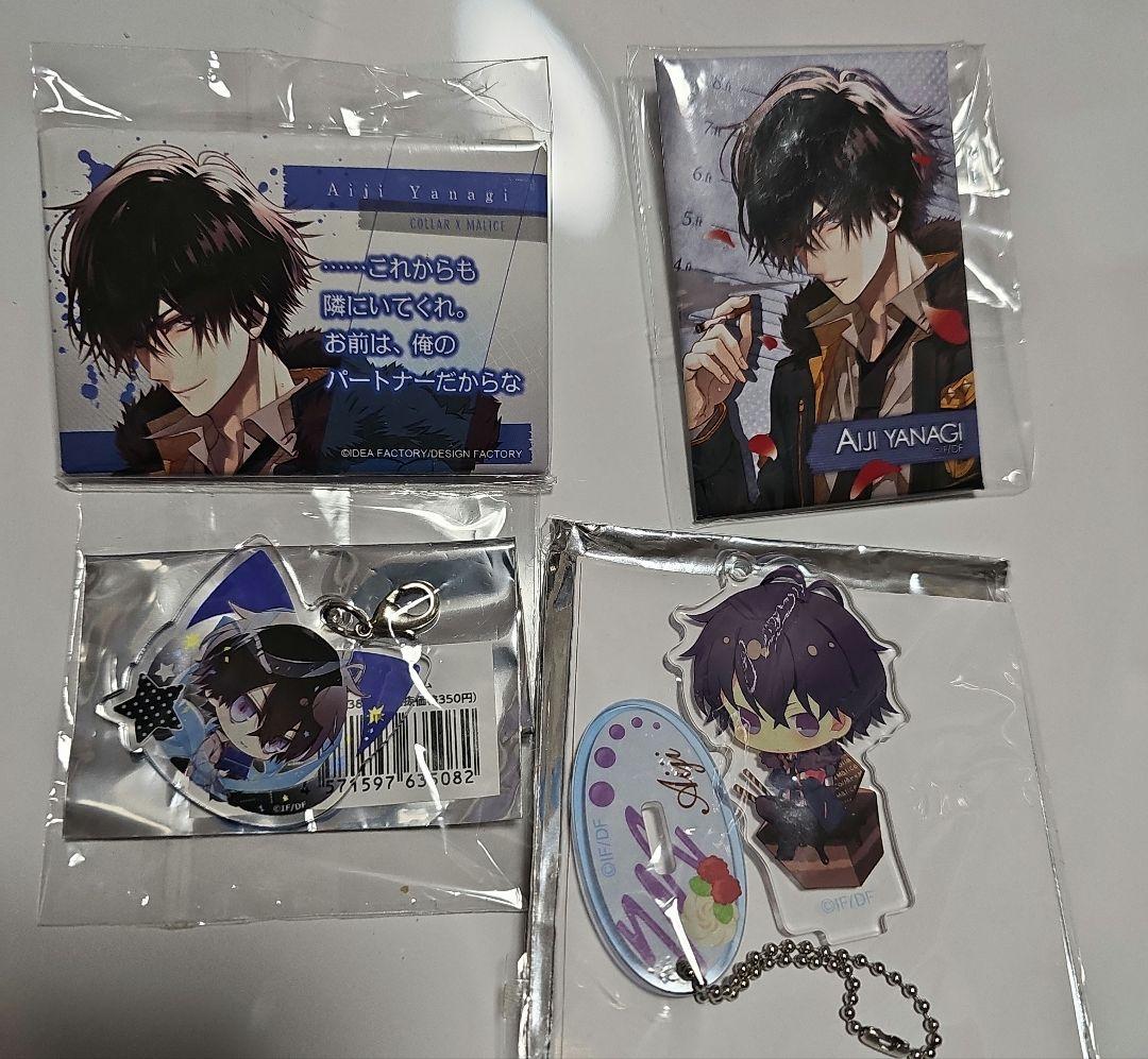 Collar×Malice カラマリ 柳愛時 缶バッジ 　アクリルスタンドセット