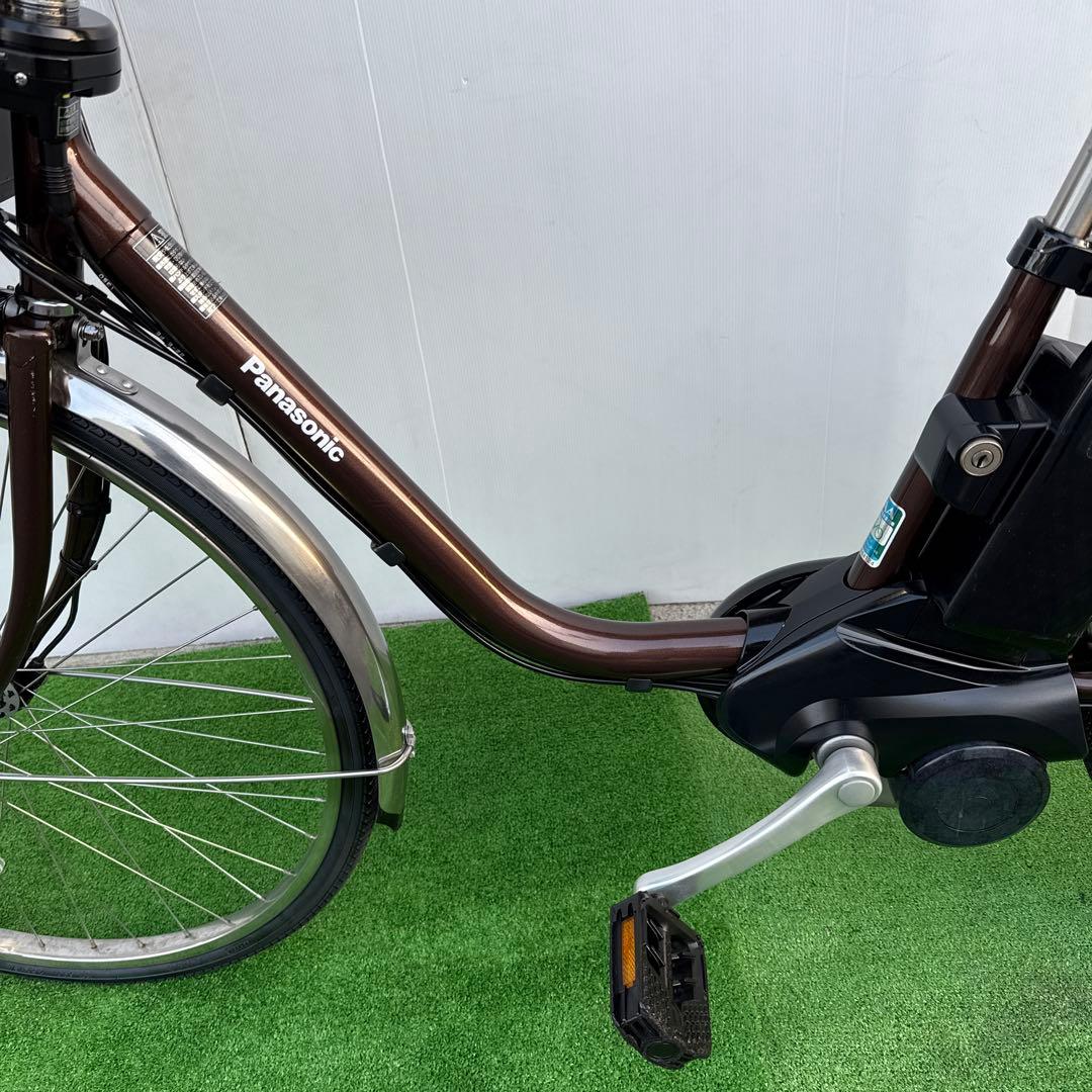 タソンパナソニック電動アシスト自転車26インチ16Ah ブラウン