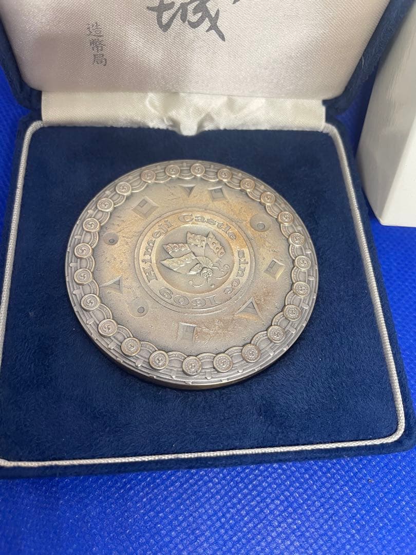 純銀165.33g★ 国宝章牌「姫路城」純銀メダル★造幣局