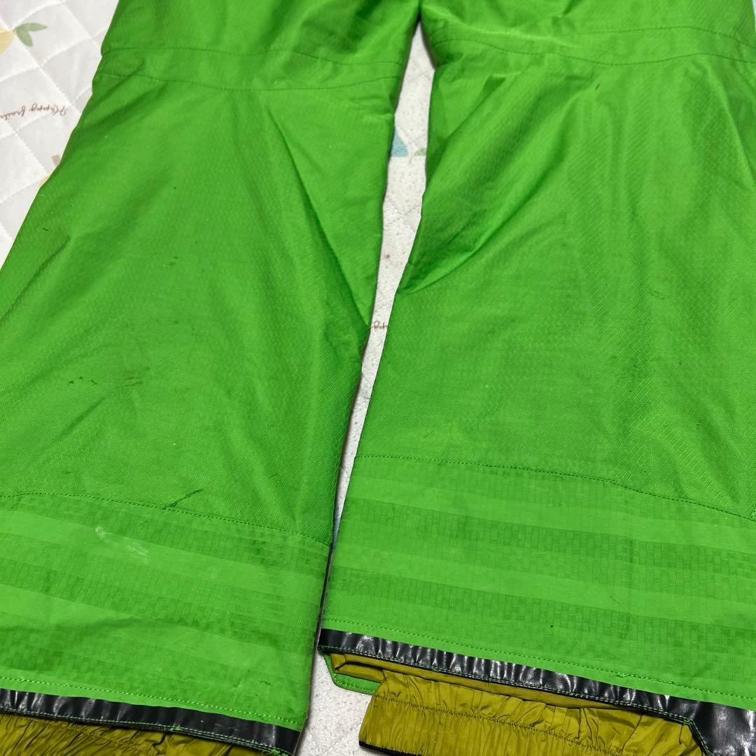 ヘリーハンセンHELLY HANSENスキーウェアLスノボウェア　グリーン黄緑