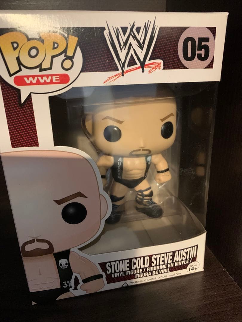 スポーツ選手 FUNKO POP WWE 05 STONE COLD STEVE AUSTIN