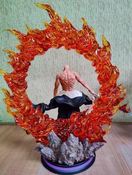 BLEACH 黒衣少年図 山本元柳齋重國ガレージキット ガレキ スタチュー