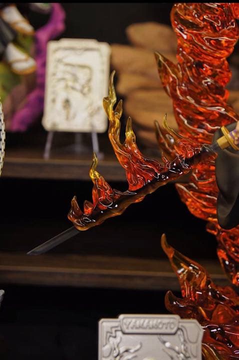 BLEACH 黒衣少年図 山本元柳齋重國ガレージキット ガレキ スタチュー