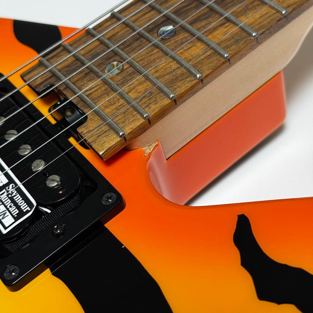 【美品】EDWARDS E-RS-160R オレンジタイガー ランダムスター