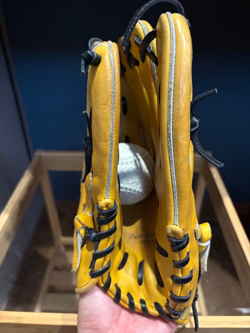 ZETT 軟式グローブ プロステイタス イエロー