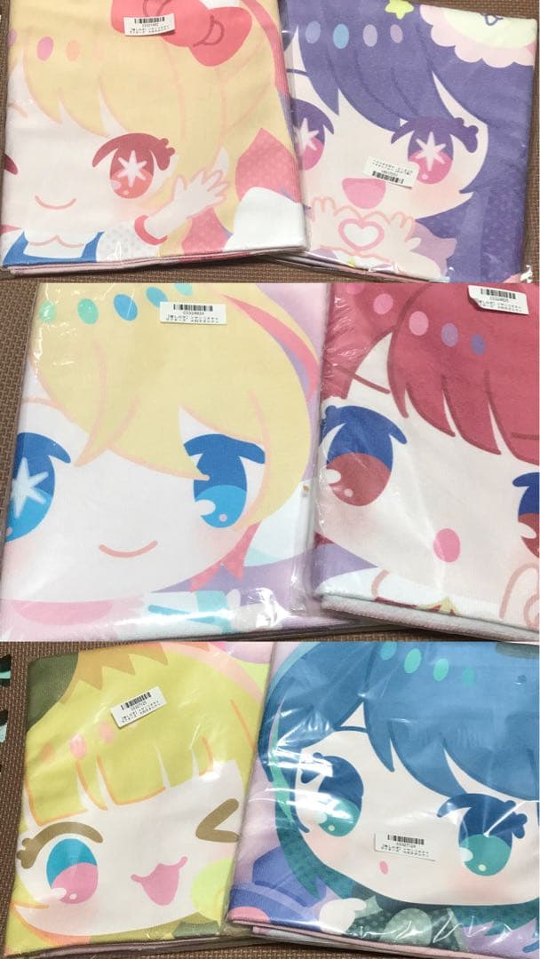 推しの子×サンリオ　大判タオルケット　6枚セット