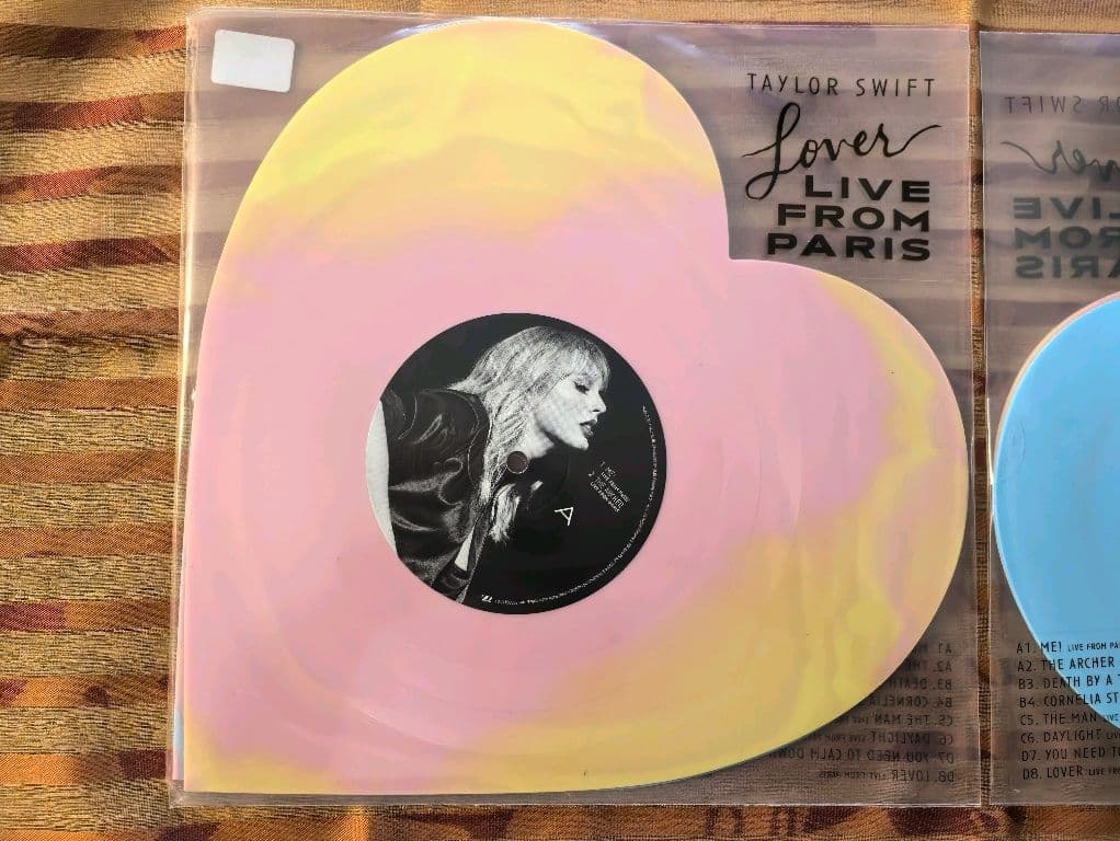 taylor swift lover live from paris レコード