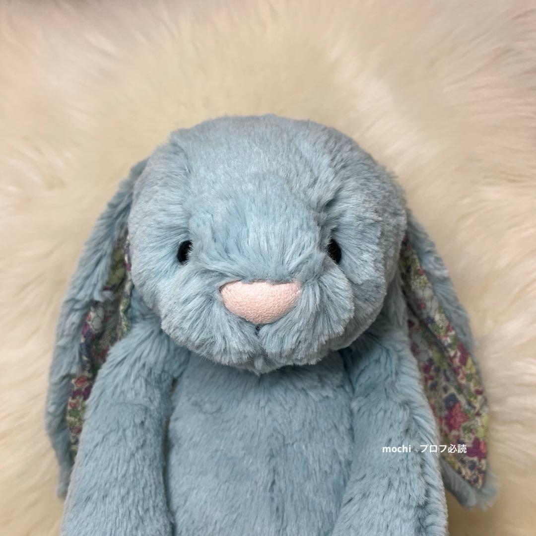 ぬいぐるみ mimi17MediumBlossomAqua Bunny